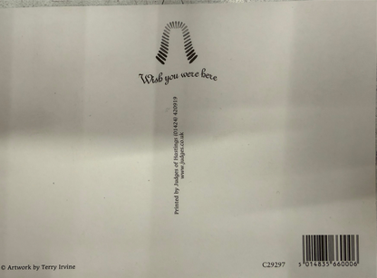 Postal descarada - Estilo retro