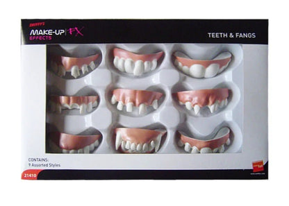 Assorted Teeth & Fangs (9 Pack)