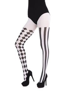 Harlequin Tights - The Scarborough Joke Shop