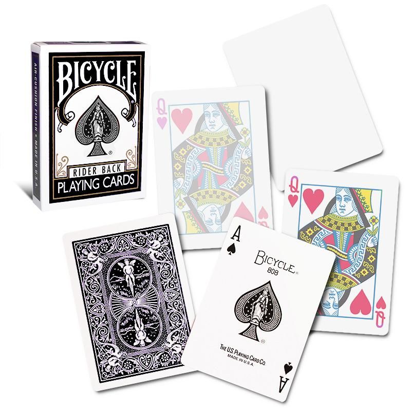 Bicycle® Cards - Black Back – The Scarborough Joke Shop