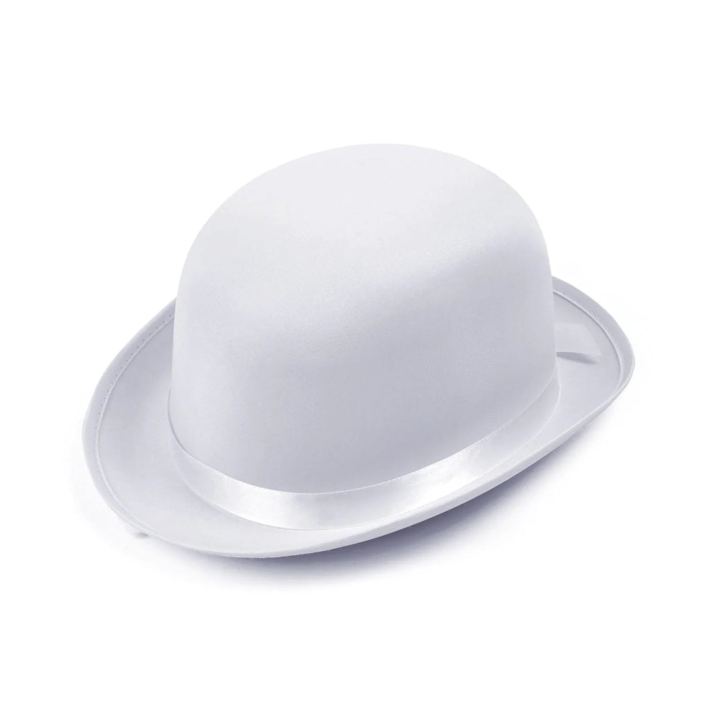 Bowler Hat - White