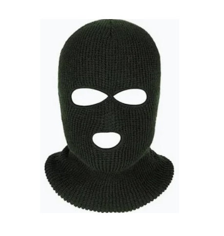 Balaclava Ski Mask - Black