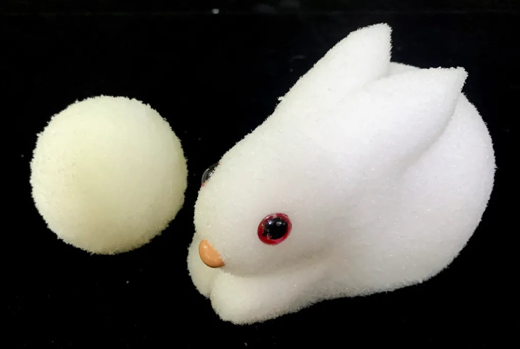 Boules d'éponge au lapin