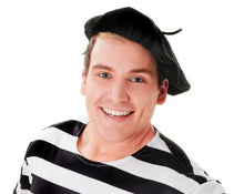French Beret - Black - The Scarborough Joke Shop
