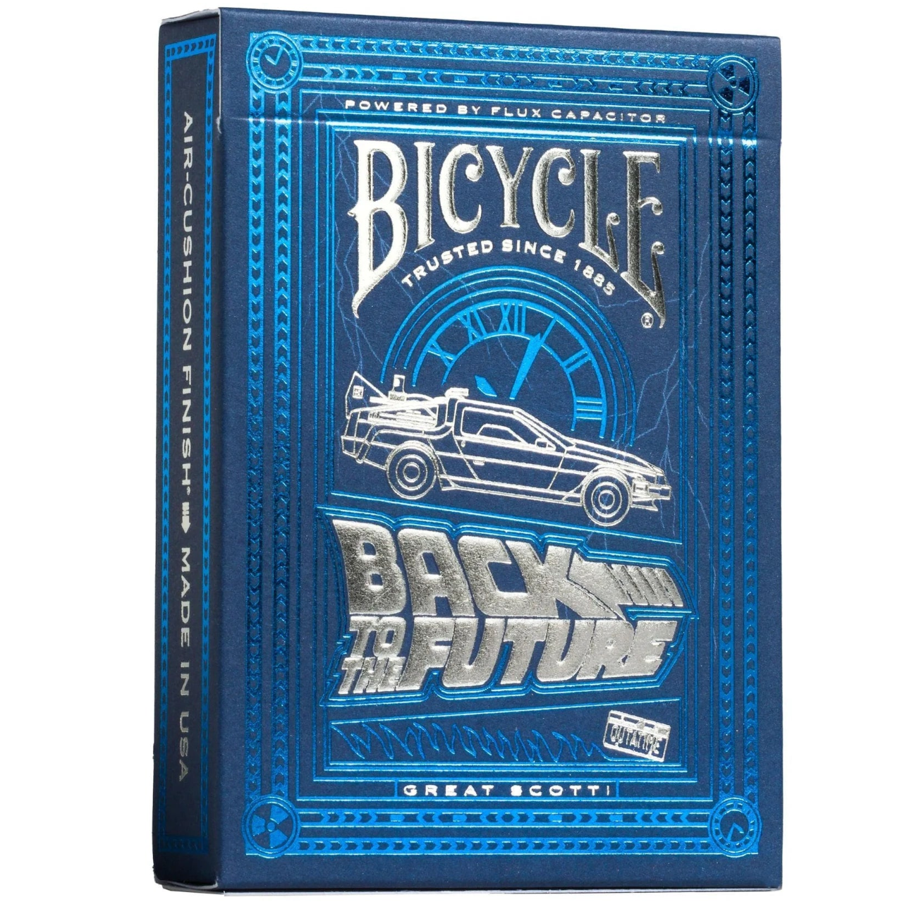 Bicycle Back to the Future playing cards packaging