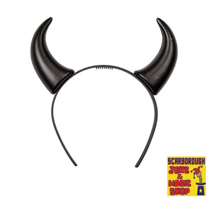 Devil Horns ~ Black Plastic