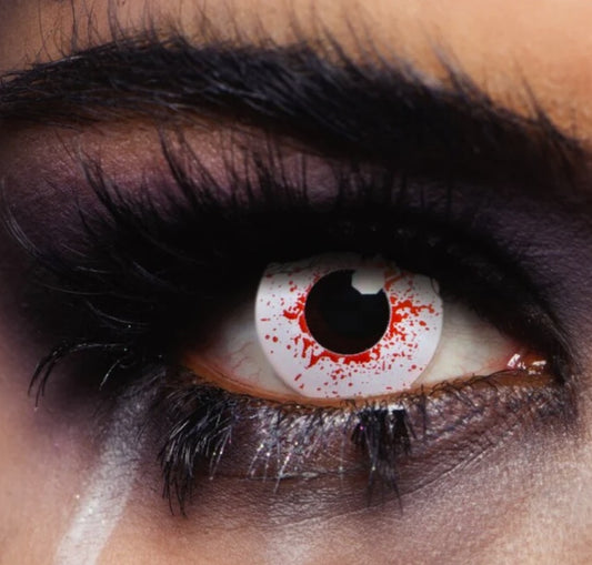 Blood Shot Drops - 1 Day Lenses - The Scarborough Joke Shop