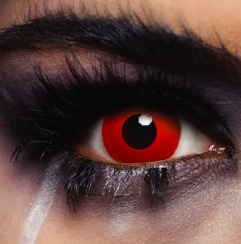 Bloody Red - 1 Day Lenses - The Scarborough Joke Shop