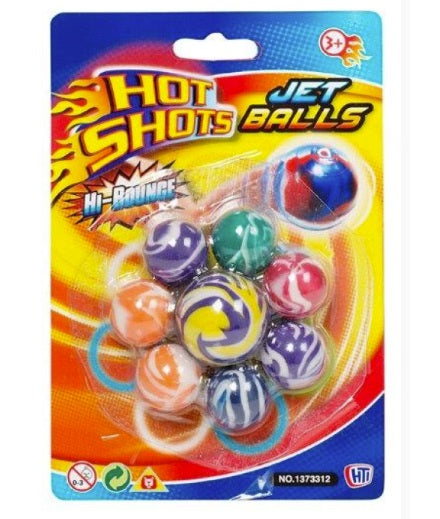 Bouncy Jet Balls (8 Pack)