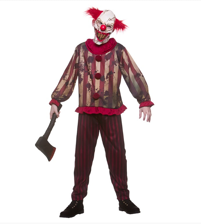 Vintage Clown Boy Costume - Child's