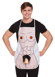 Nude Man Willy Apron