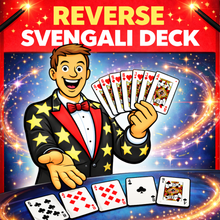 Reverse Svengali Deck - Bicycle® Cards - The Scarborough Joke Shop