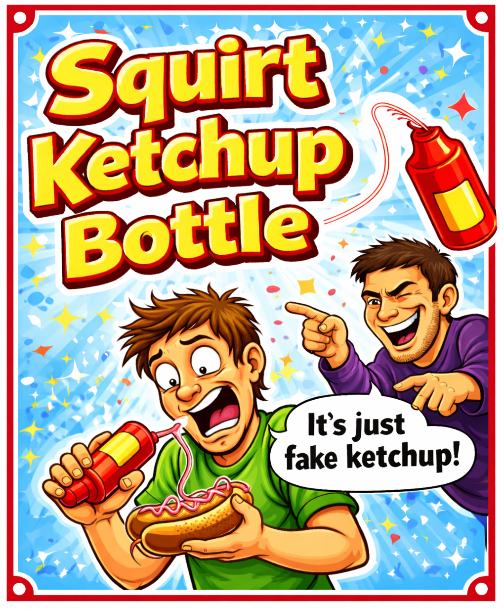 Squirt Ketchup Bottle