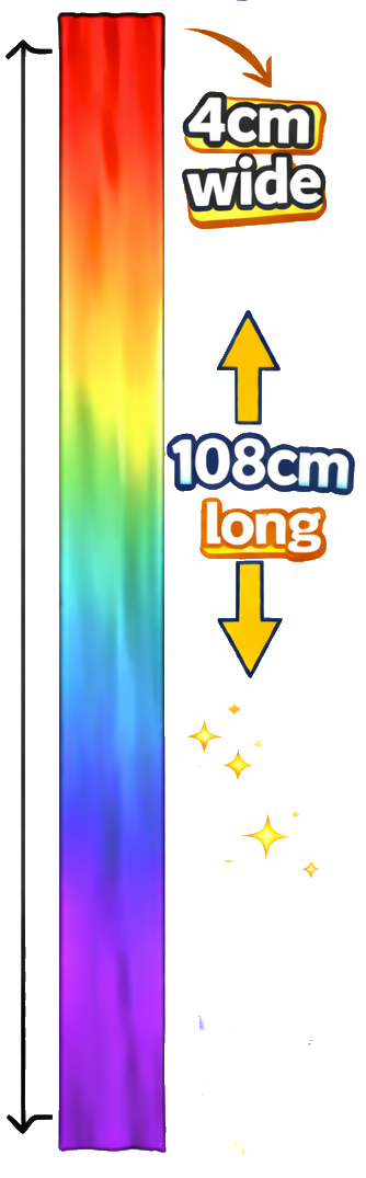 Thumb Tip Silk Streamer