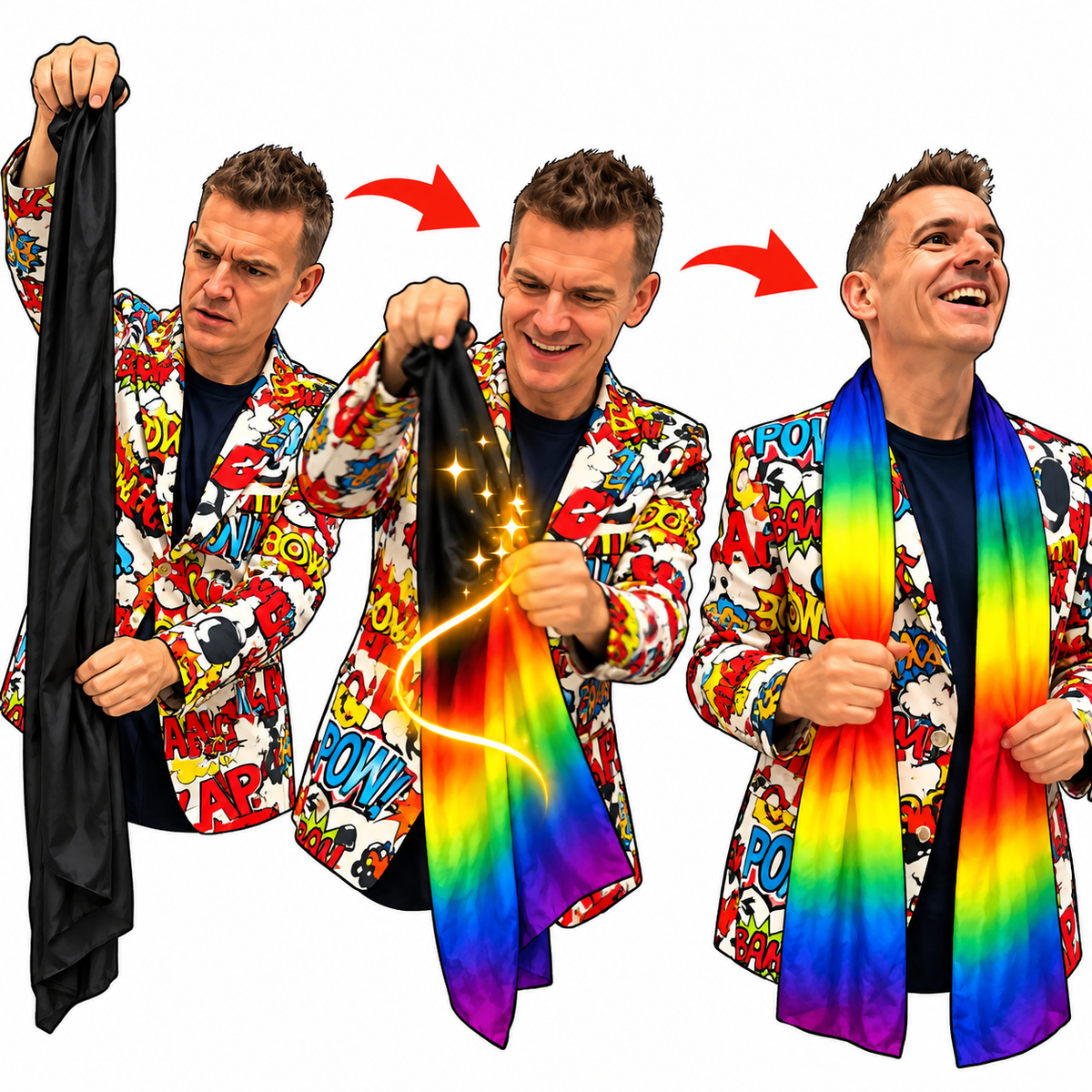 Colour Change Scarf