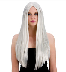 Classic Long Wig - Silver - The Scarborough Joke Shop