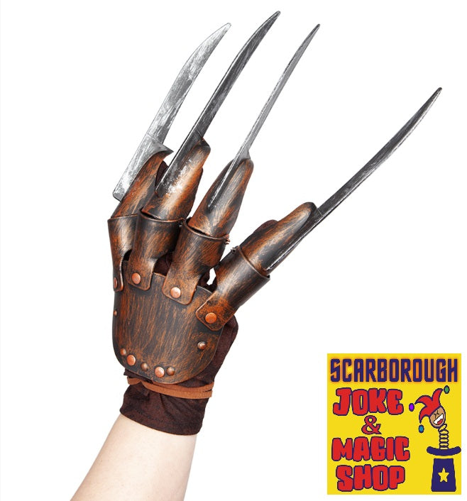 Deluxe Clawed Nightmare Glove - Freddy Krueger Elm Street Style