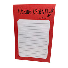 Fucking Urgent Memo Pad - The Scarborough Joke Shop