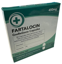Fartalocin GasBeGone Capsules - Joke Medication Mints - The Scarborough Joke Shop