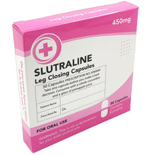 Slutraline Leg Closing Capsules - Joke Medication Mints - The Scarborough Joke Shop