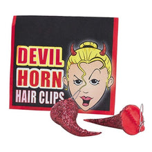 Devil Horn Hair Clips - The Scarborough Joke Shop