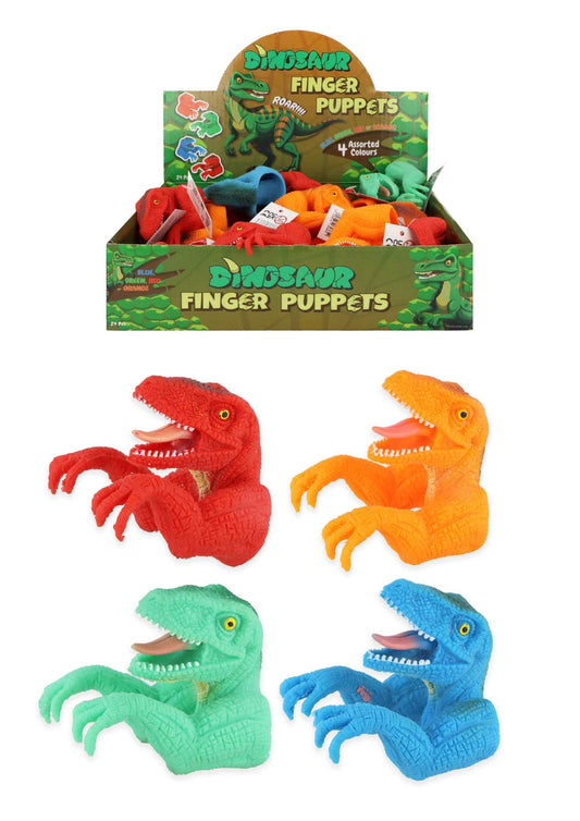 Dinosaur Finger Puppet (7.5cm) - Assorted