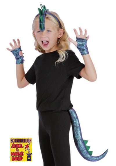 Dragon Kit - Headband, Gloves & Tail