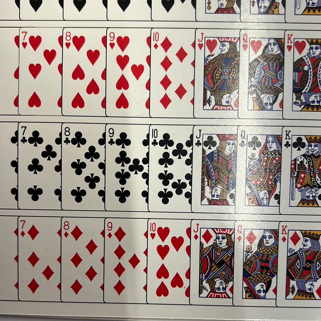 Prédiction ultime du gag « 52 cartes sur 1 carte »