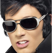 Elvis Presley Shades - Officially Licensed 1970s Elvis Sunglasses - The Scarborough Joke Shop