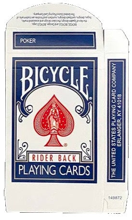 Bicycle Deck Empty Box