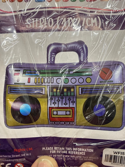 Inflatable Boombox Stero