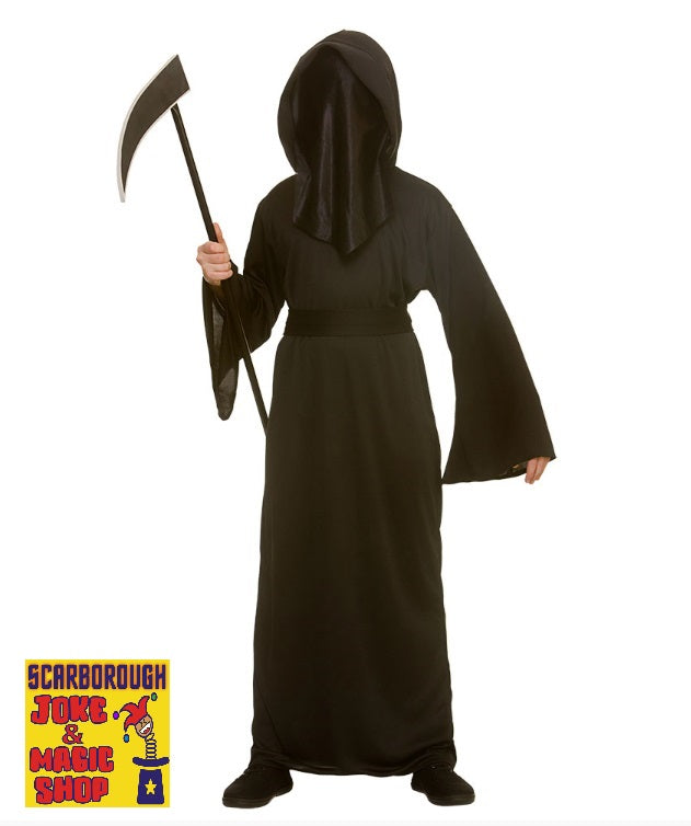 Faceless Grim Reaper Costume - Kid's