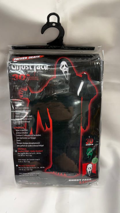 30th Anniversary Scream Costume ~ 'Father Death' Ghost Face Official Licensed