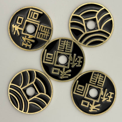Chinese Coins for Magic Manipulation
