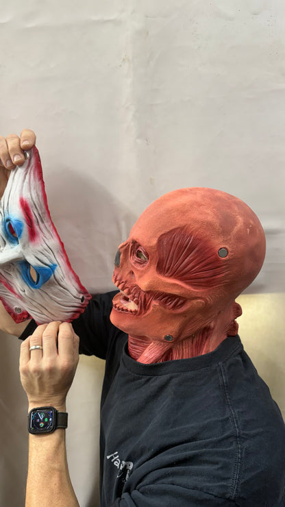 Pull off Clown Face Mask