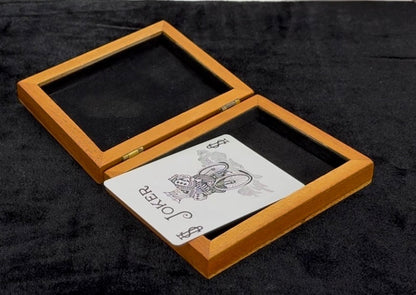 Super Magnetic Card Box - Wooden