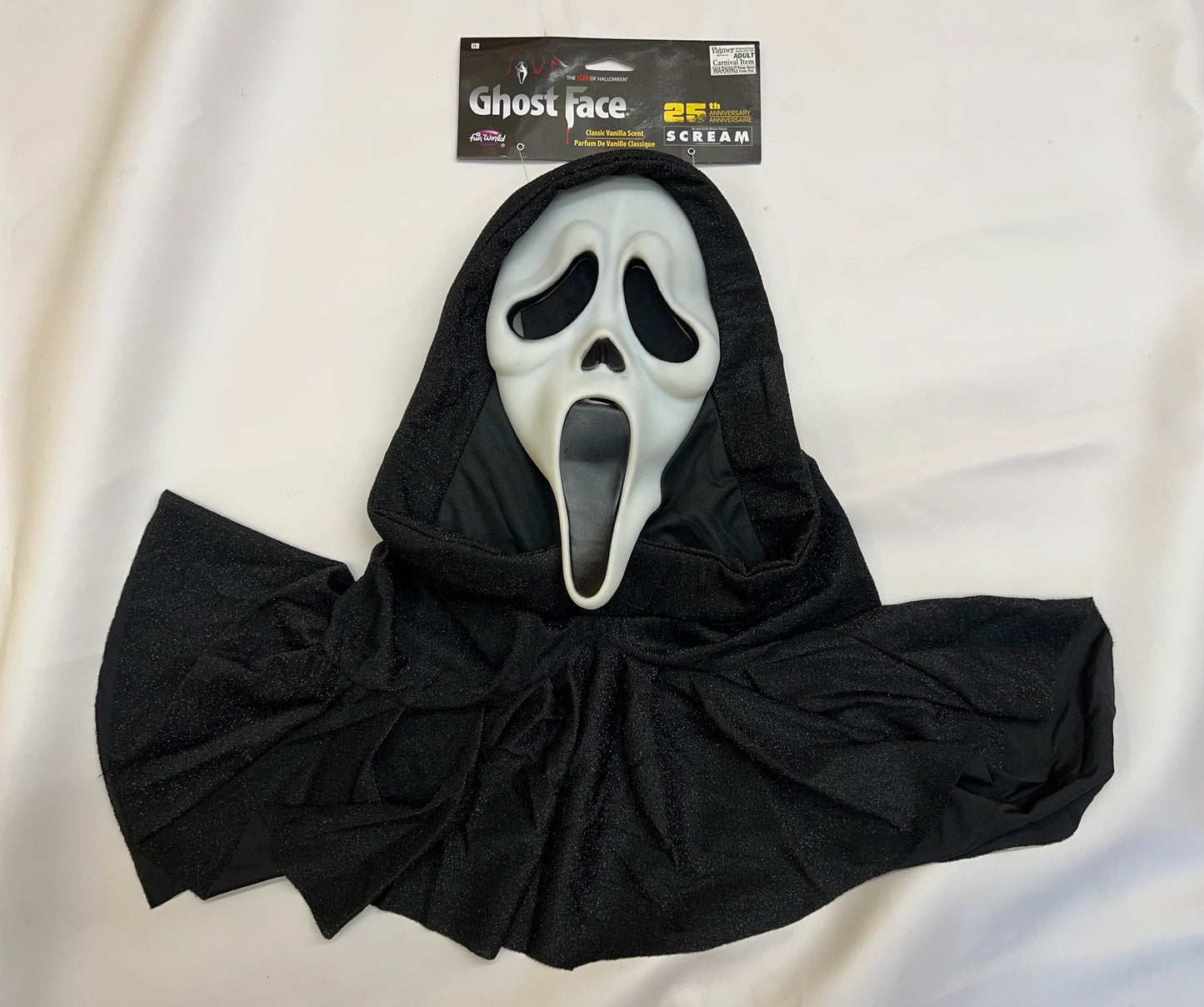 25th Anniversary Ghost Face - Officially Licensed Collector's Scream Mask