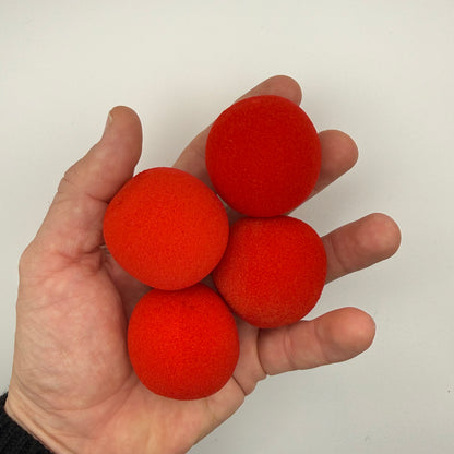 Sponge Balls - 1.5" Standard - PACK OF 4