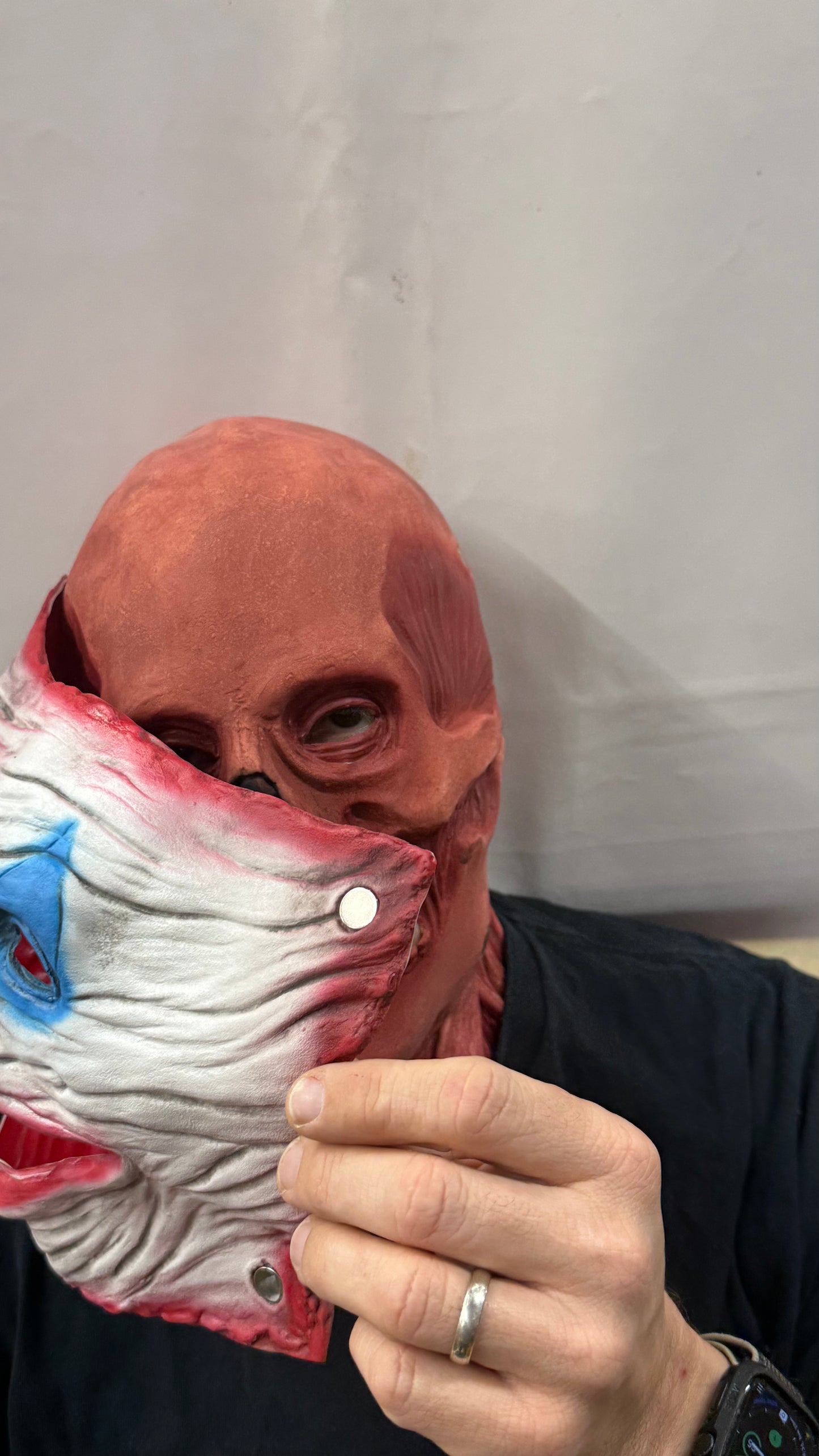 Pull off Clown Face Mask