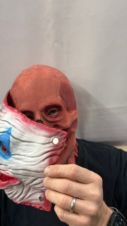 Pull off Clown Face Mask