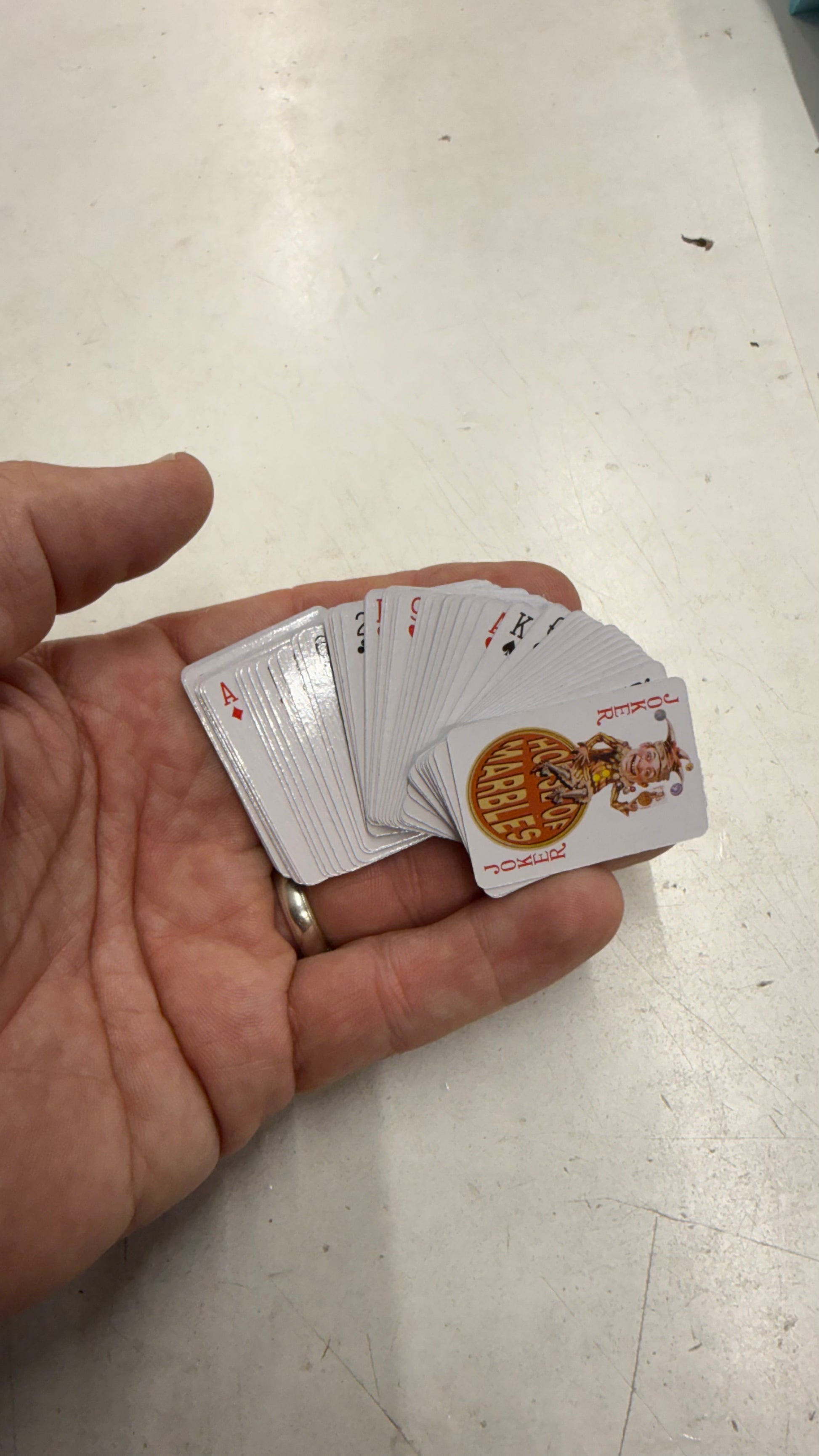 Mini Playing Cards - The Scarborough Joke Shop