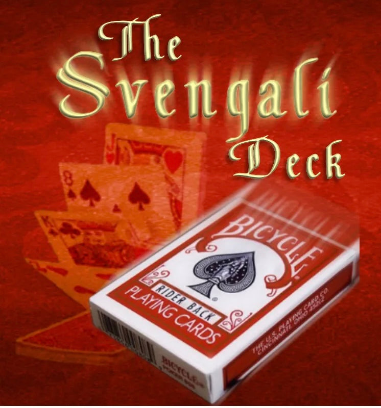 Svengali Deck - Bicycle® Cards RED DECK