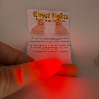 Ghost Light - Light Up Thumb Tips (Pair)
