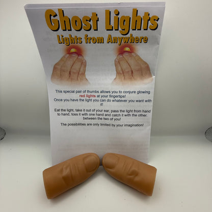 Ghost Light - Light Up Thumb Tips (Pair)