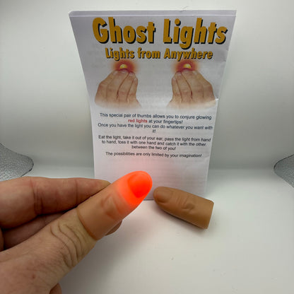 Ghost Light - Light Up Thumb Tips (Pair)
