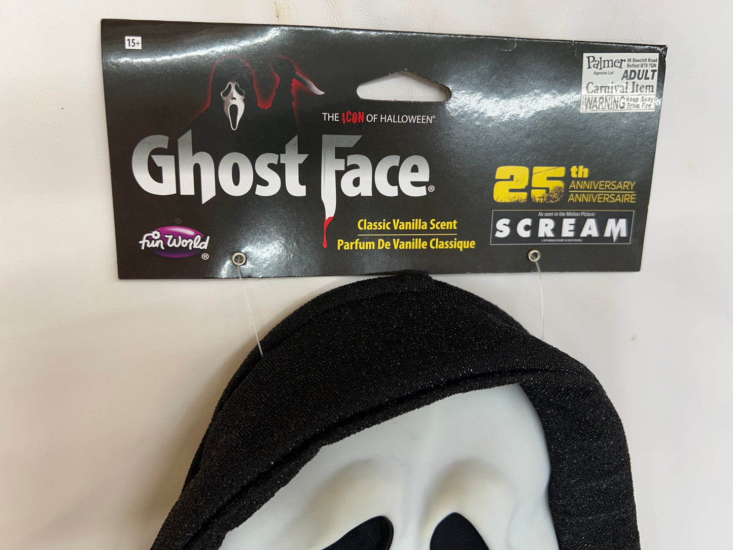 25th Anniversary Ghost Face - Officially Licensed Collector's Scream Mask