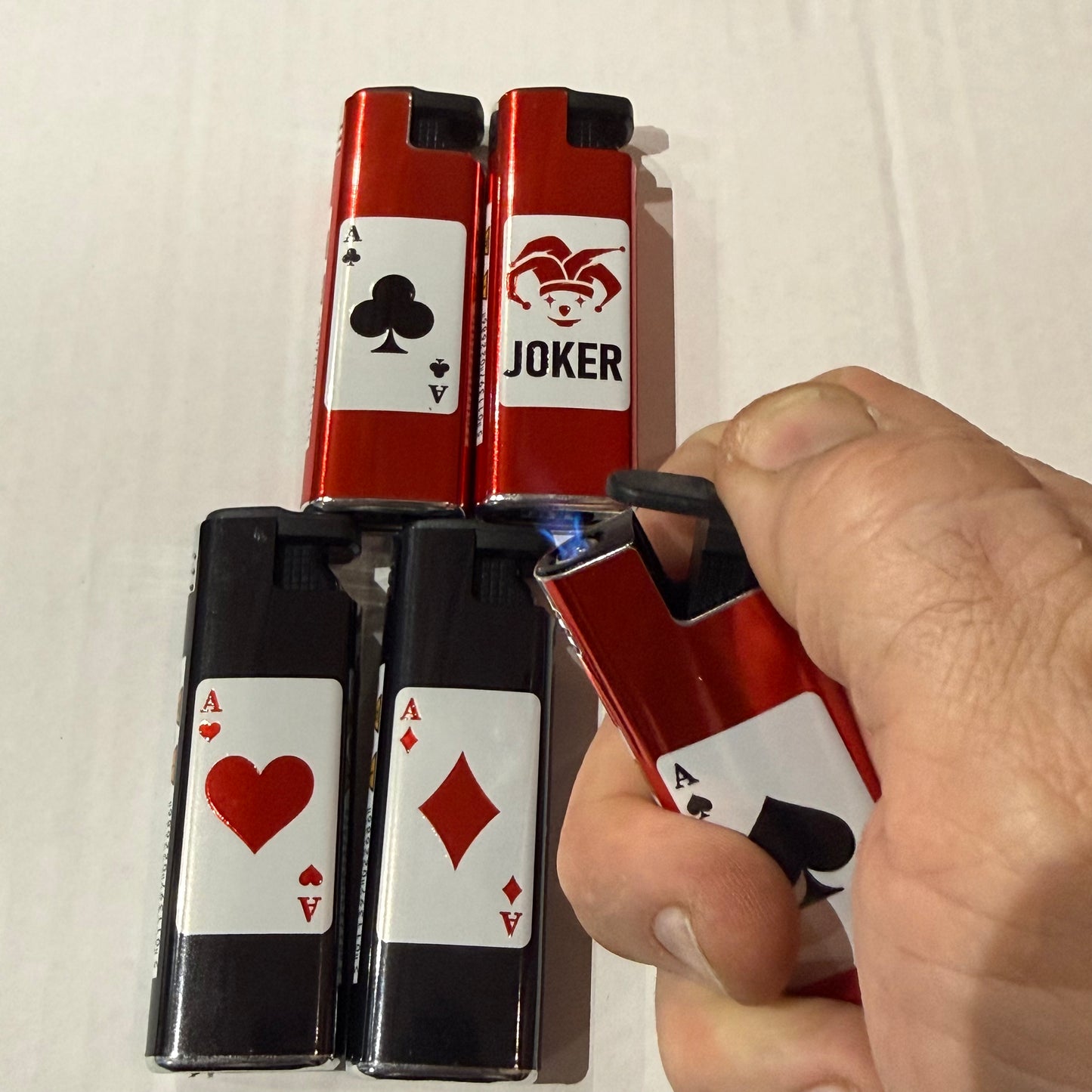 Playing Card Lighter - Windproof Style