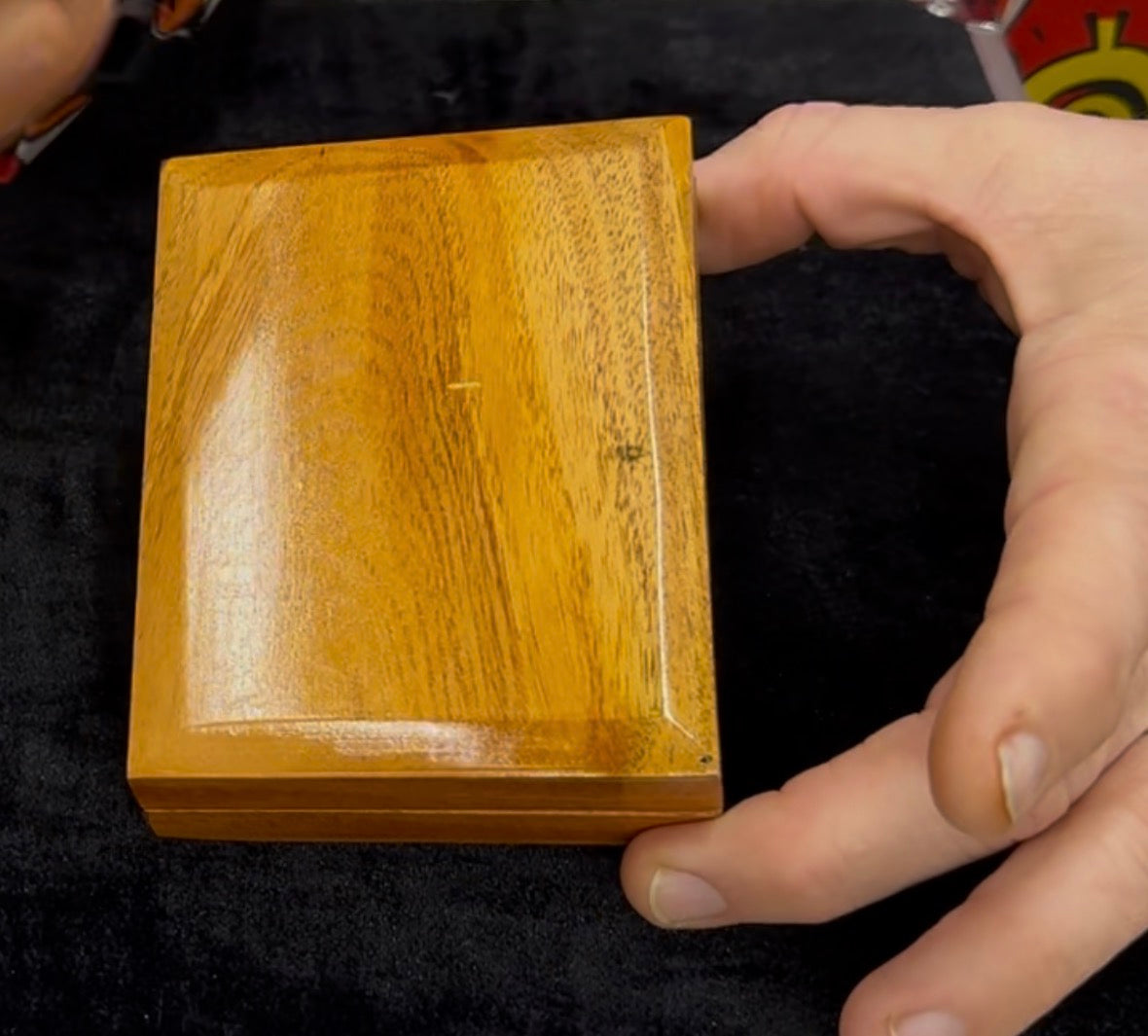 Super Magnetic Card Box - Wooden