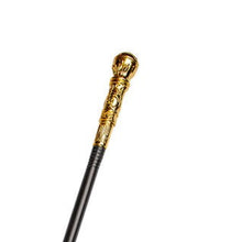 Gold Topped Cane - Collapsible - The Scarborough Joke Shop