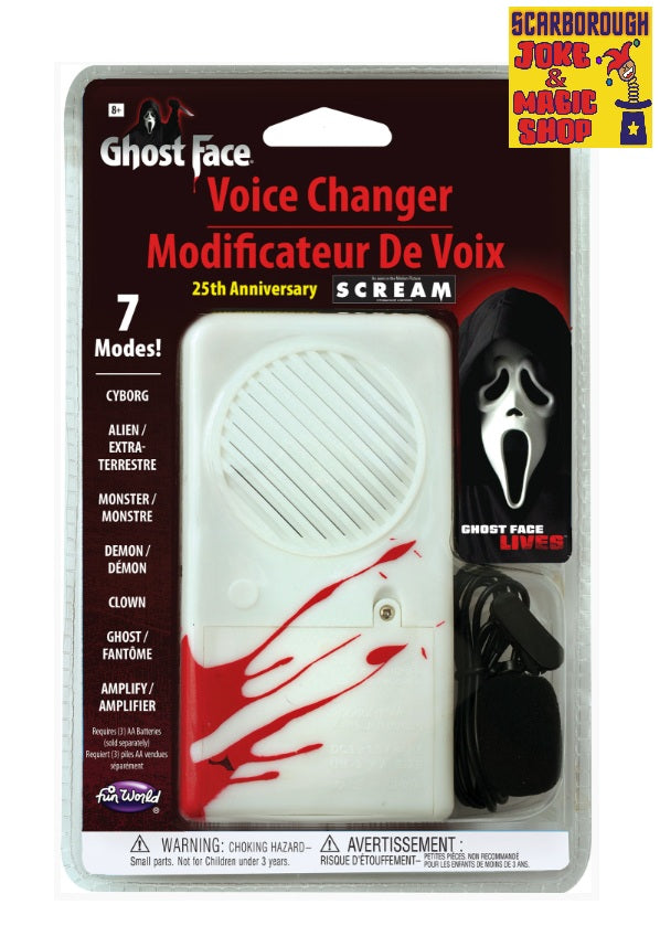Voice Changer - Licensed Scream Ghost Face Style